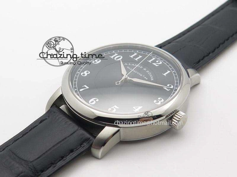 Sax-O-Mat MK Best Edition SS Black Dial On Black Leather Strap A88275