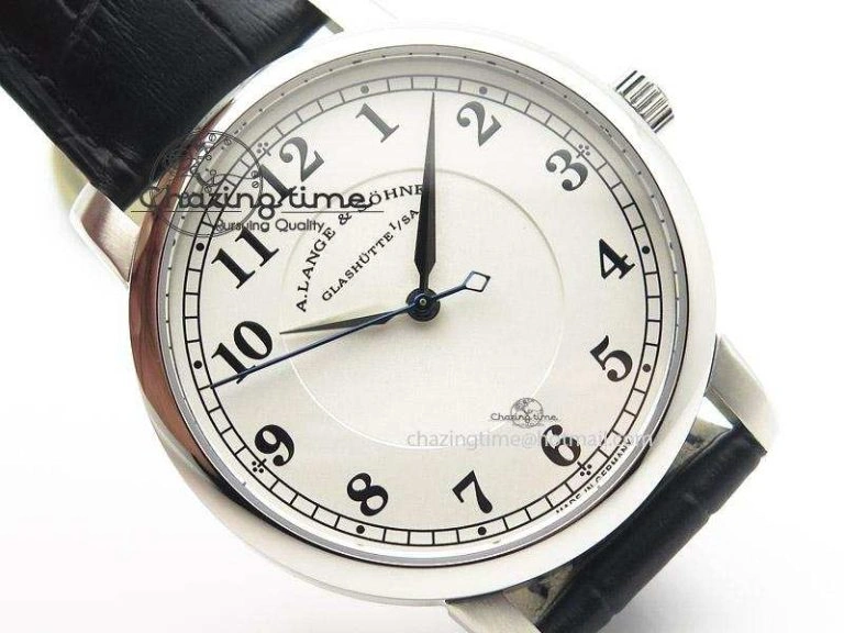 Sax-O-Mat MK Best Edition SS White Dial On Black Leather Strap A88275