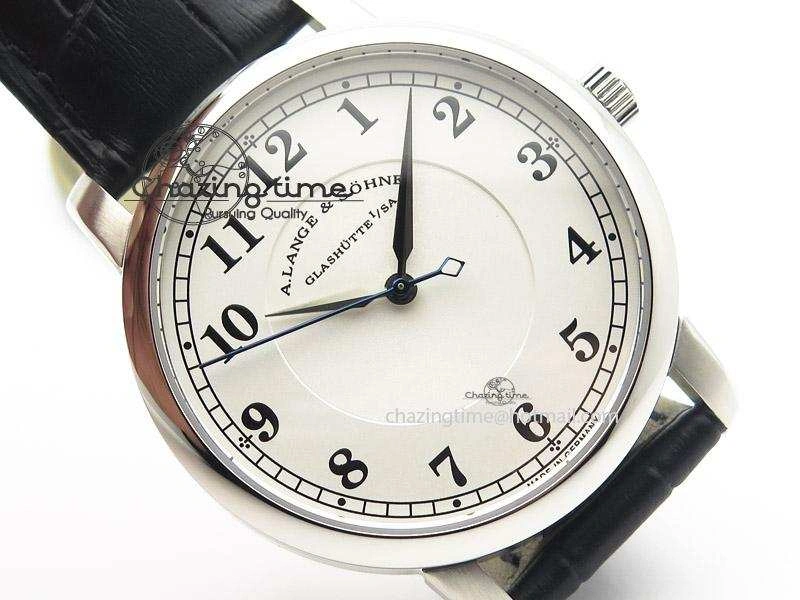 Sax-O-Mat MK Best Edition SS White Dial On Black Leather Strap A88275