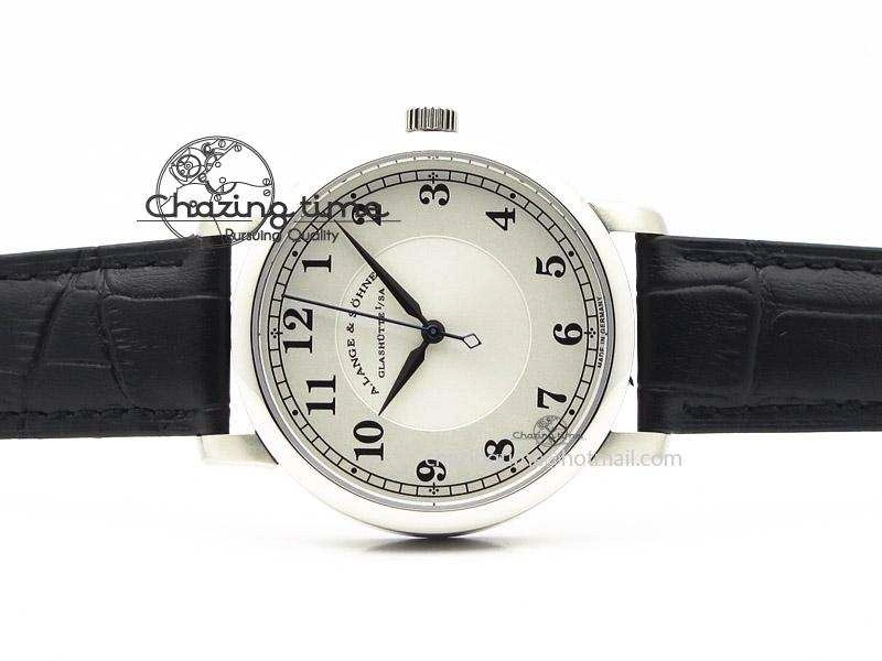 Sax-O-Mat MK Best Edition SS White Dial On Black Leather Strap A88275