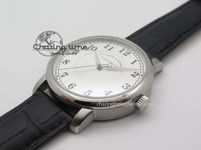 Sax-O-Mat MK Best Edition SS White Dial On Black Leather Strap A88275