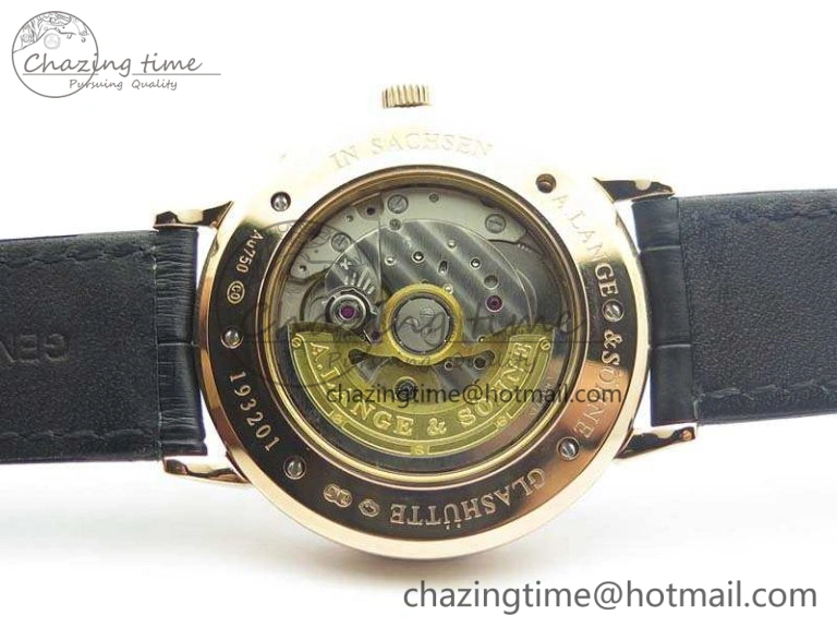 Saxonia Thin 211.026 RG Gray Dial On Leather Strap MIYOTA 9015