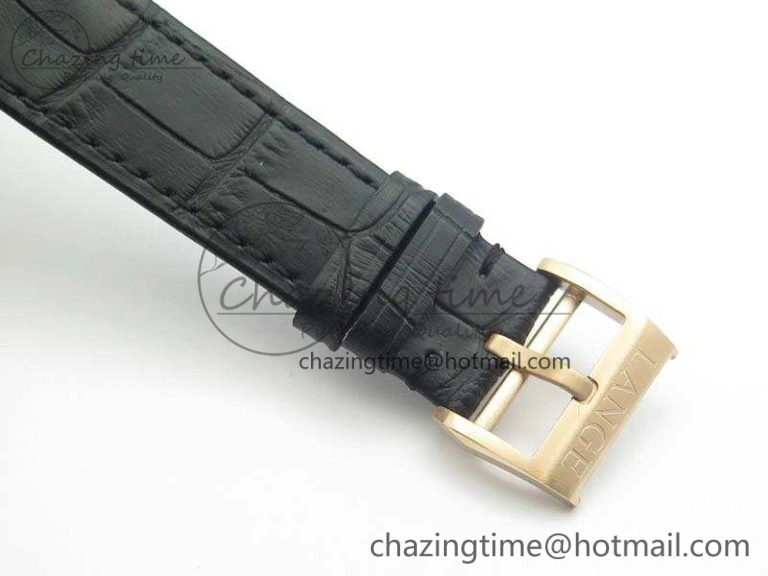 Saxonia Thin 211.026 RG Gray Dial On Leather Strap MIYOTA 9015
