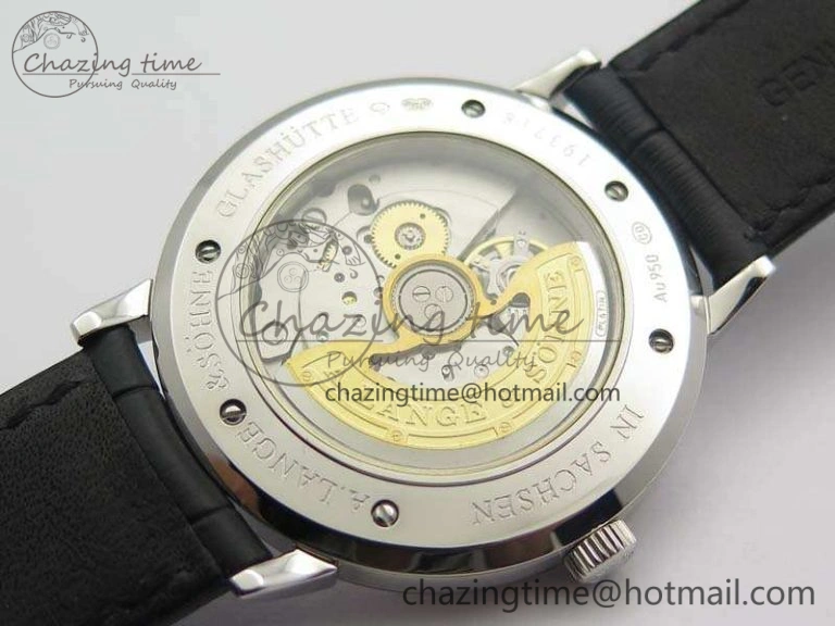Saxonia Thin 211.026 SS Gray Dial On Leather Strap MIYOTA 9015