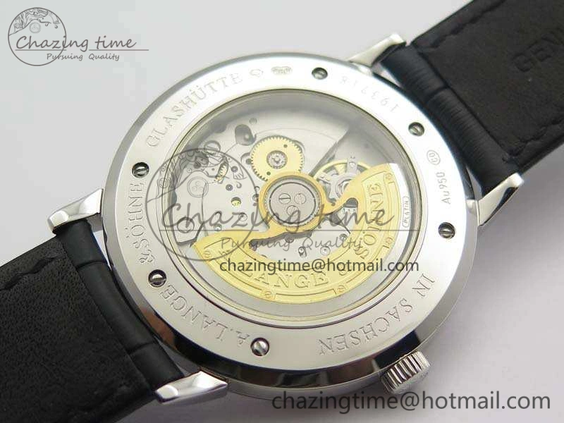 Saxonia Thin 211.026 SS Gray Dial On Leather Strap MIYOTA 9015