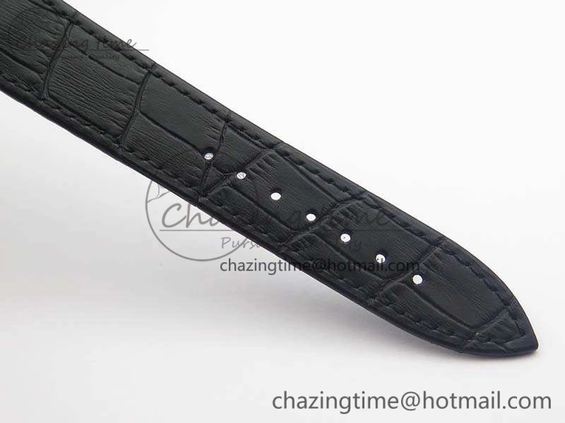 Saxonia Thin 211.026 SS Gray Dial On Leather Strap MIYOTA 9015