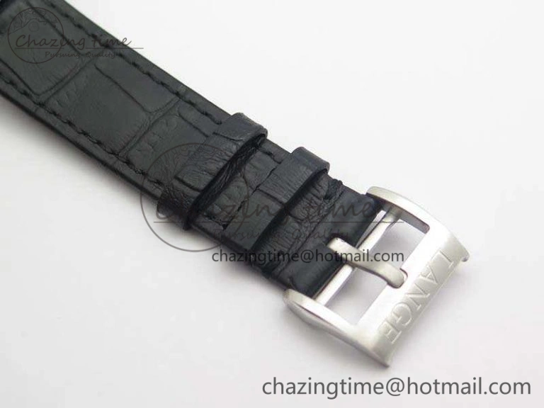 Saxonia Thin 211.026 SS Gray Dial On Leather Strap MIYOTA 9015