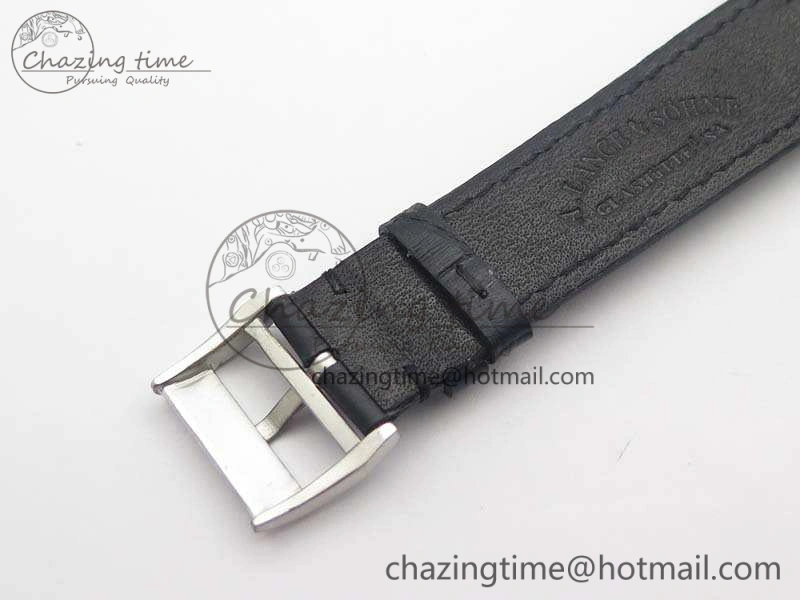 Saxonia Thin 211.026 SS Gray Dial On Leather Strap MIYOTA 9015