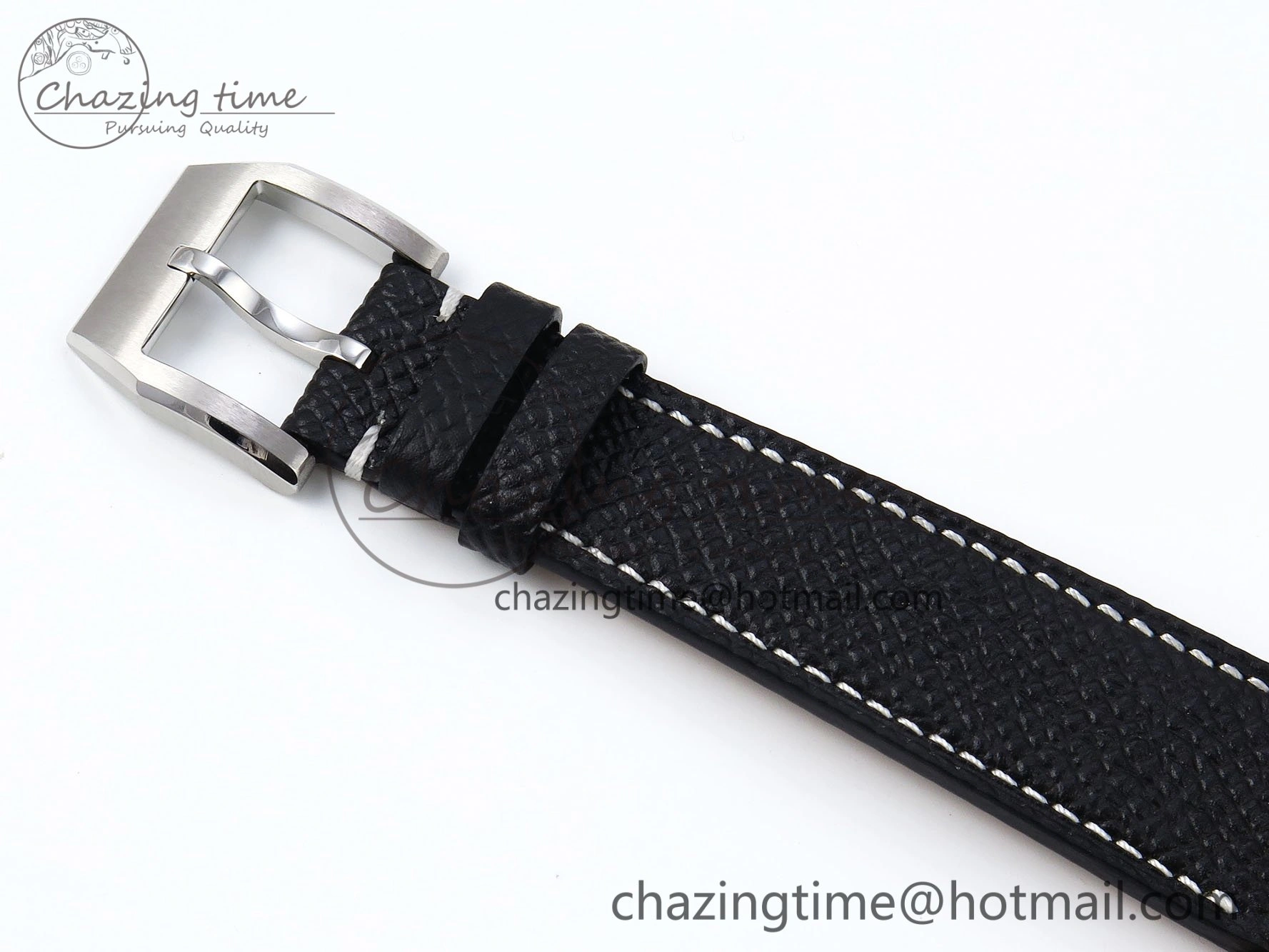 Saxonia Thin RG F8F Edition Orange Dial on Black Leather Strap A23J