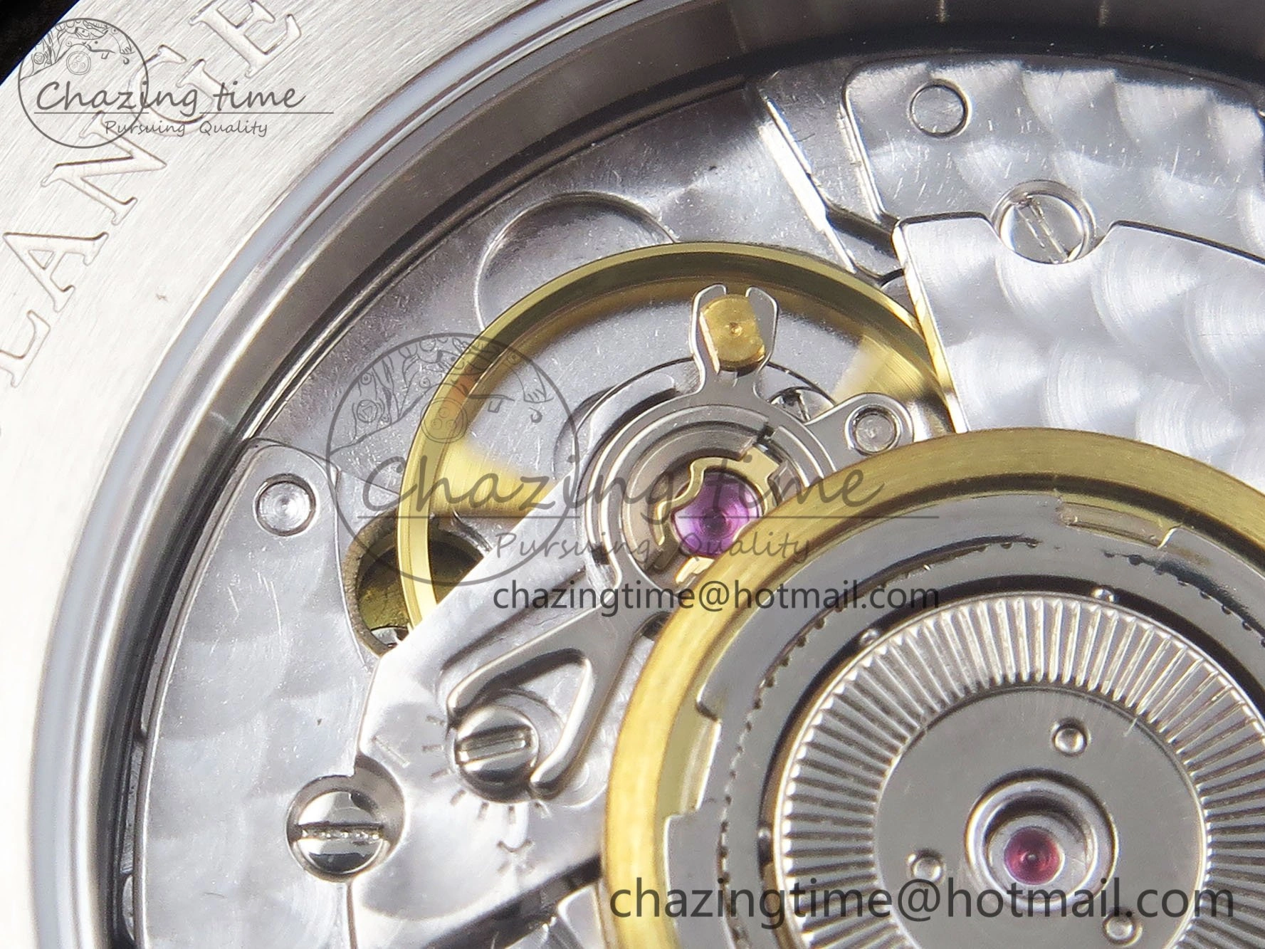 Saxonia Thin SS F8F Edition Green Textured Dial on Brown Leather Strap A23J