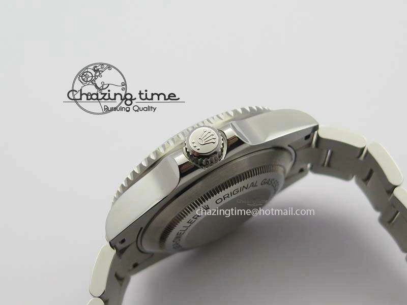 Sea-Dweller 116600 Black Ceramic 1:1 Noob Best Edition On SS Bracelet SA3135 V2