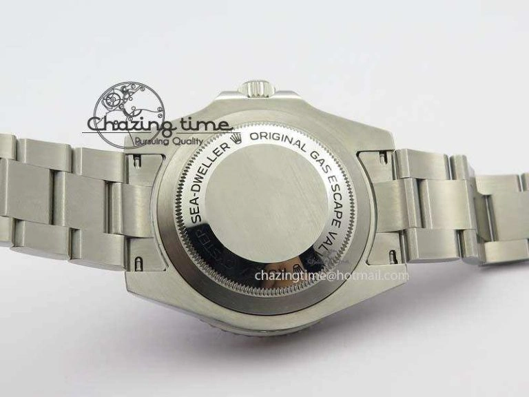 Sea-Dweller 116600 Black Ceramic 1:1 Noob Best Edition On SS Bracelet SA3135 V2