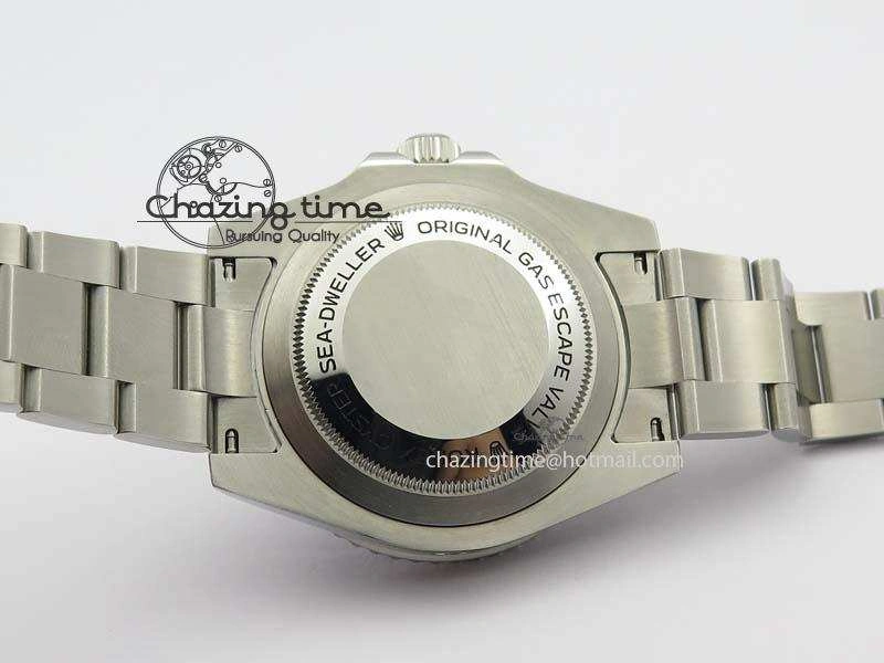 Sea-Dweller 116600 Black Ceramic 1:1 Noob Best Edition On SS Bracelet SA3135 V2