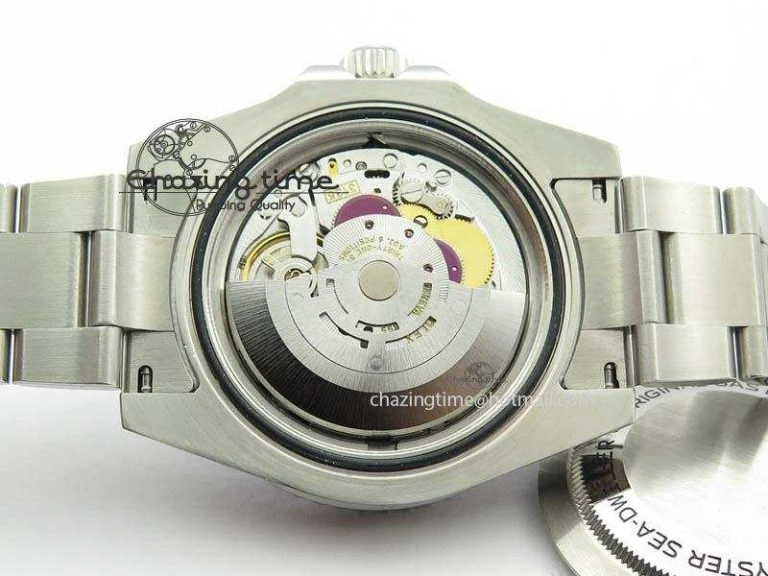 Sea-Dweller 116600 Black Ceramic 1:1 Noob Best Edition On SS Bracelet SA3135 V2