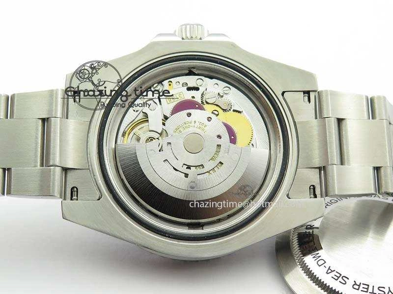 Sea-Dweller 116600 Black Ceramic 1:1 Noob Best Edition On SS Bracelet SA3135 V2
