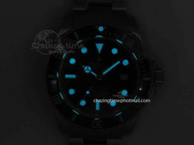 Sea-Dweller 116600 Black Ceramic BP Maker Best Edition On SS Bracelet SA3135