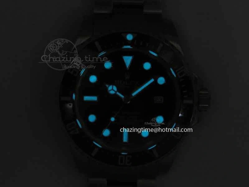 Sea-Dweller 116600 Black Ceramic BP Maker Best Edition On SS Bracelet SA3135