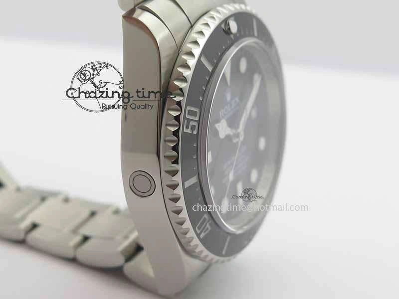 Sea-Dweller 116600 Black Ceramic BP Maker Best Edition On SS Bracelet SA3135