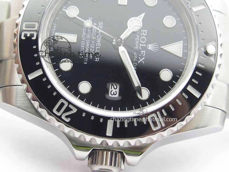 Sea-Dweller 116600 Black Ceramic BP Maker Best Edition On SS Bracelet SA3135