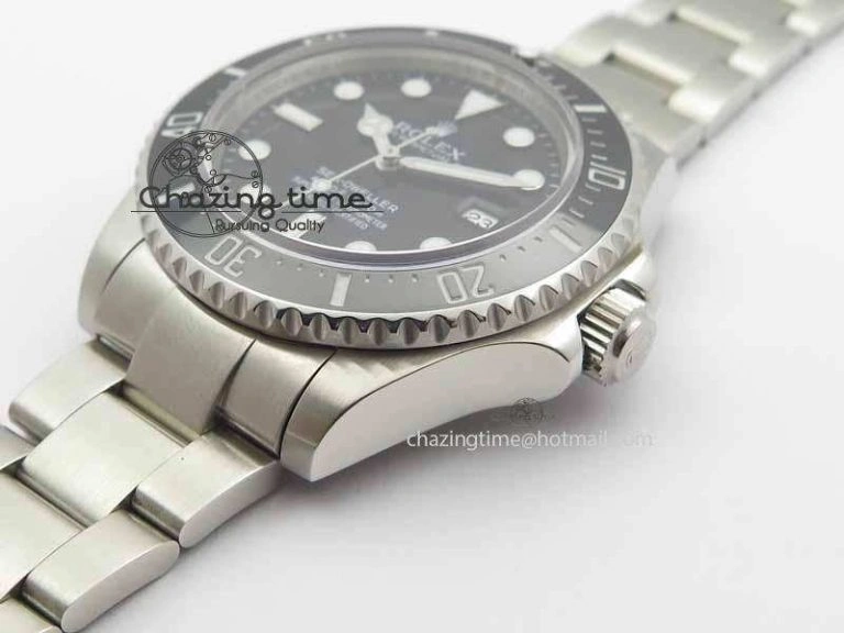 Sea-Dweller 116600 Black Ceramic BP Maker Best Edition On SS Bracelet SA3135