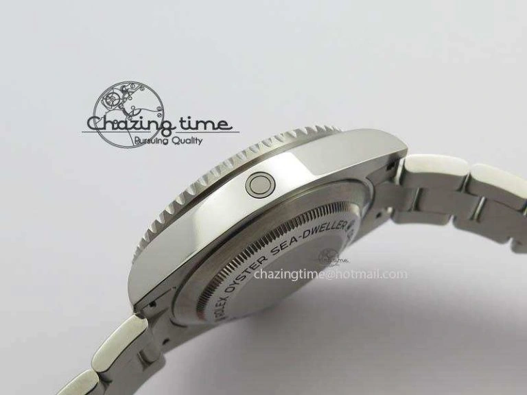 Sea-Dweller 116600 Black Ceramic Noob 1:1 Best Edition On SS Bracelet SA3135 V7