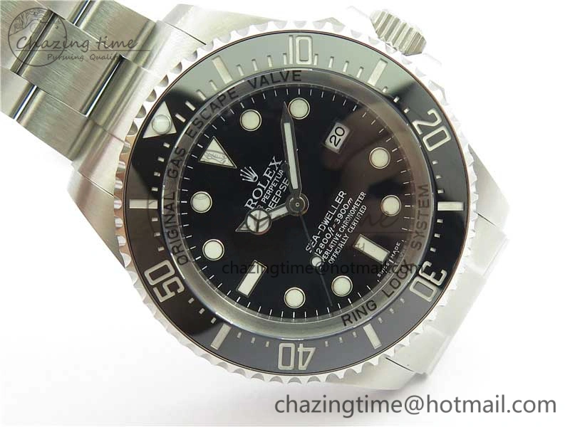 Sea-Dweller 116660 Black Ceramic ARF 1:1 Best Edition 904L SS Case and Bracelet A2824 V3