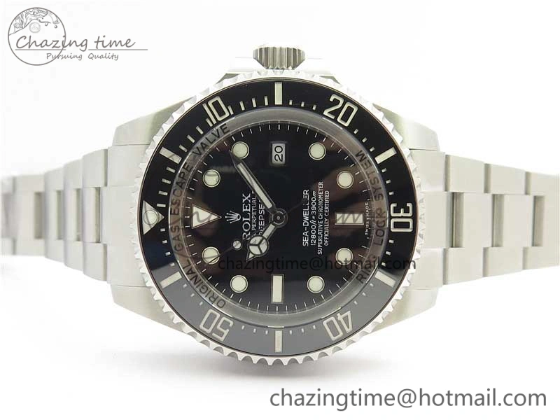 Sea-Dweller 116660 Black Ceramic ARF 1:1 Best Edition 904L SS Case and Bracelet A2824 V3