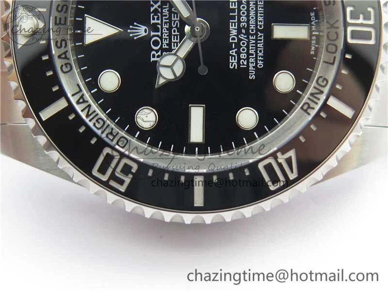 Sea-Dweller 116660 Black Ceramic ARF 1:1 Best Edition 904L SS Case and Bracelet A2824 V3