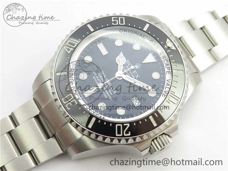 Sea-Dweller 116660 Black Ceramic ARF 1:1 Best Edition 904L SS Case and Bracelet A2824 V3