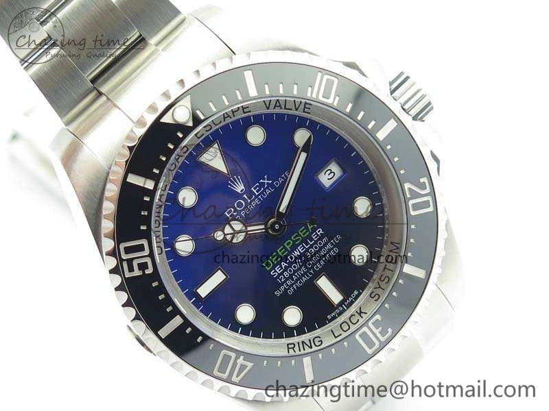 Sea-Dweller 116660 “D-BLUE” ARF 1:1 Best Edition 904L SS Case And Bracelet A2824