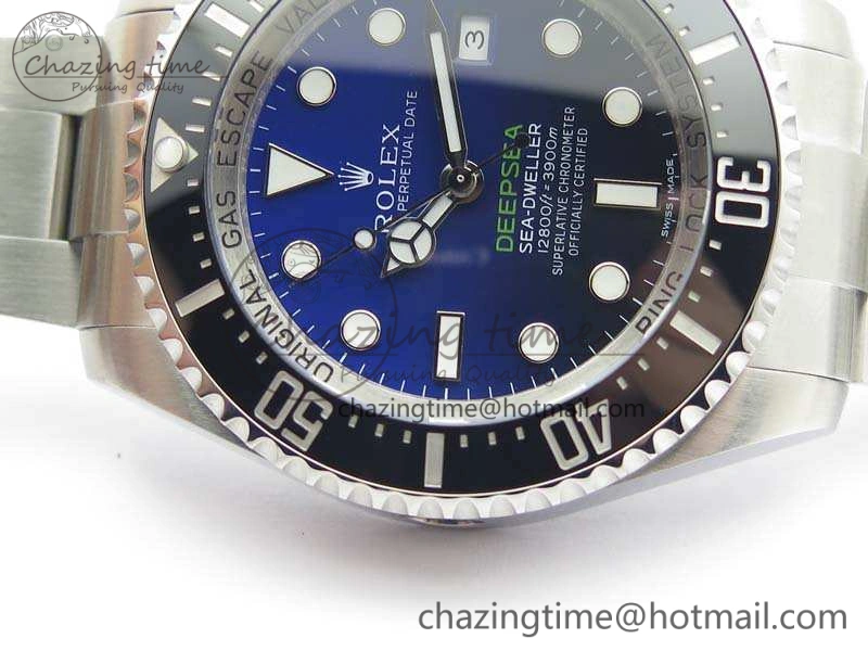 Sea-Dweller 116660 “D-BLUE” ARF 1:1 Best Edition 904L SS Case And Bracelet A2824