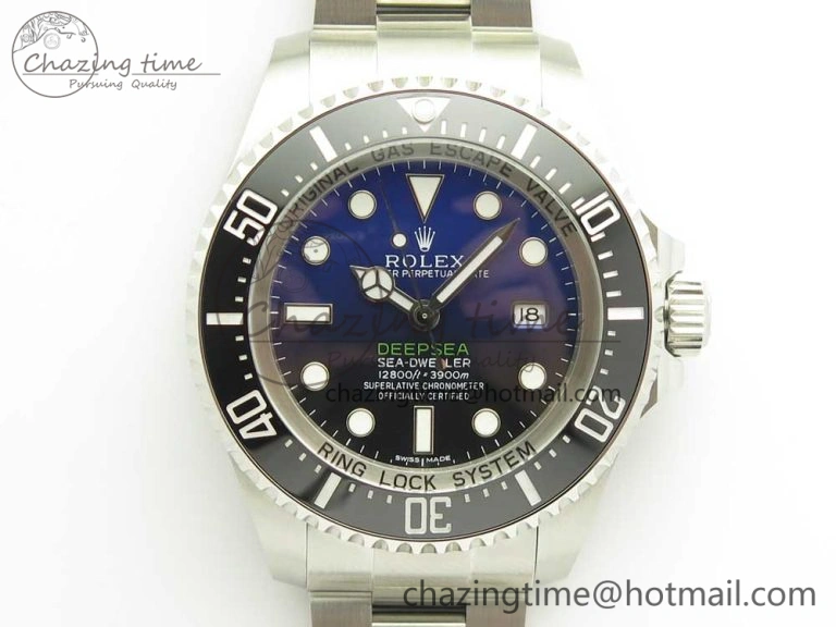 Sea-Dweller 116660 “D-BLUE” ARF 1:1 Best Edition 904L SS Case and Bracelet SH3135 V2