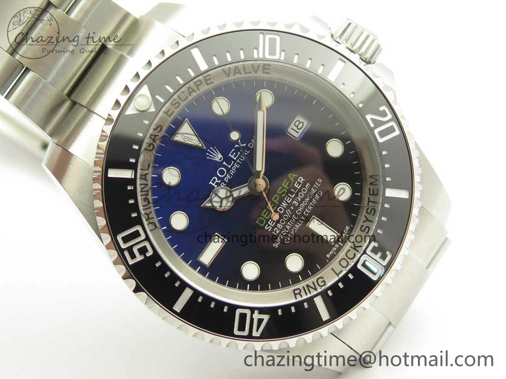 Sea-Dweller 116660 “D-BLUE” ARF 1:1 Best Edition 904L SS Case and Bracelet SH3135 V2