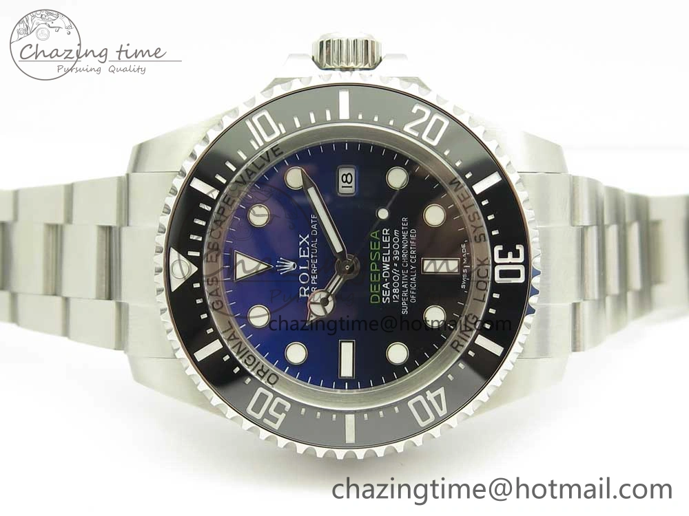 Sea-Dweller 116660 “D-BLUE” ARF 1:1 Best Edition 904L SS Case and Bracelet SH3135 V2
