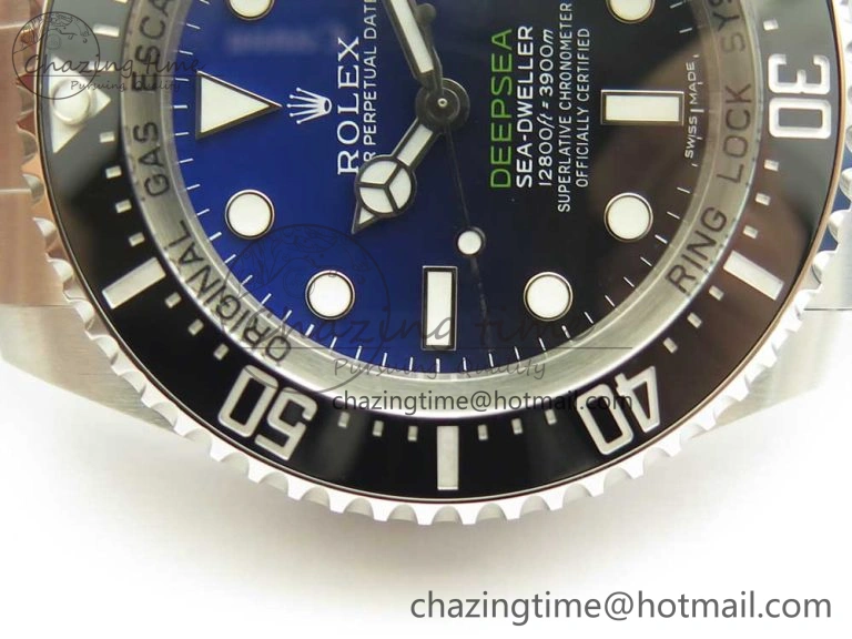 Sea-Dweller 116660 “D-BLUE” ARF 1:1 Best Edition 904L SS Case and Bracelet SH3135 V2
