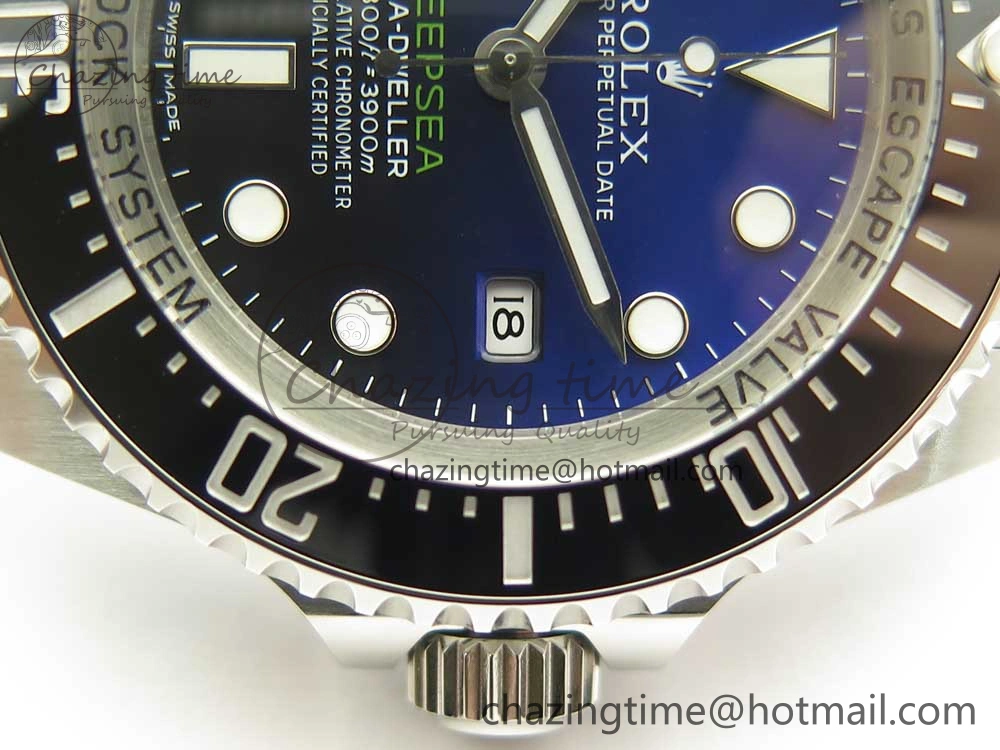 Sea-Dweller 116660 “D-BLUE” ARF 1:1 Best Edition 904L SS Case and Bracelet SH3135 V2