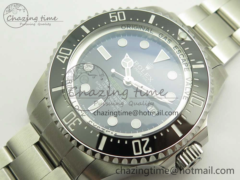 Sea-Dweller 116660 “D-BLUE” ARF 1:1 Best Edition 904L SS Case and Bracelet SH3135 V2