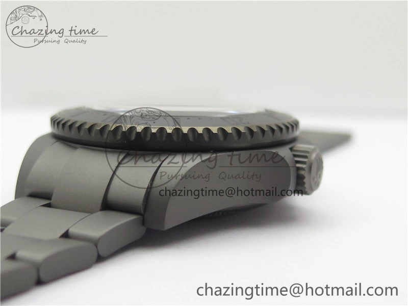 Sea-Dweller 116660 DLC VRF 1:1 Best Edition Black Dial on SS Bracelet A2836