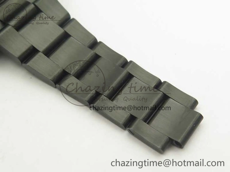 Sea-Dweller 116660 Ember PVD VRF Best Edition Black Dial on SS Bracelet A2836 MAX ( Free Black Strap)