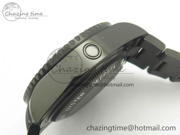 Sea-Dweller 116660 Ember PVD VRF Best Edition Black Dial on SS Bracelet A2836 MAX