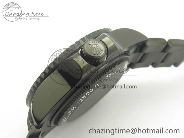 Sea-Dweller 116660 Ember PVD VRF Best Edition Black Dial on SS Bracelet A2836 MAX