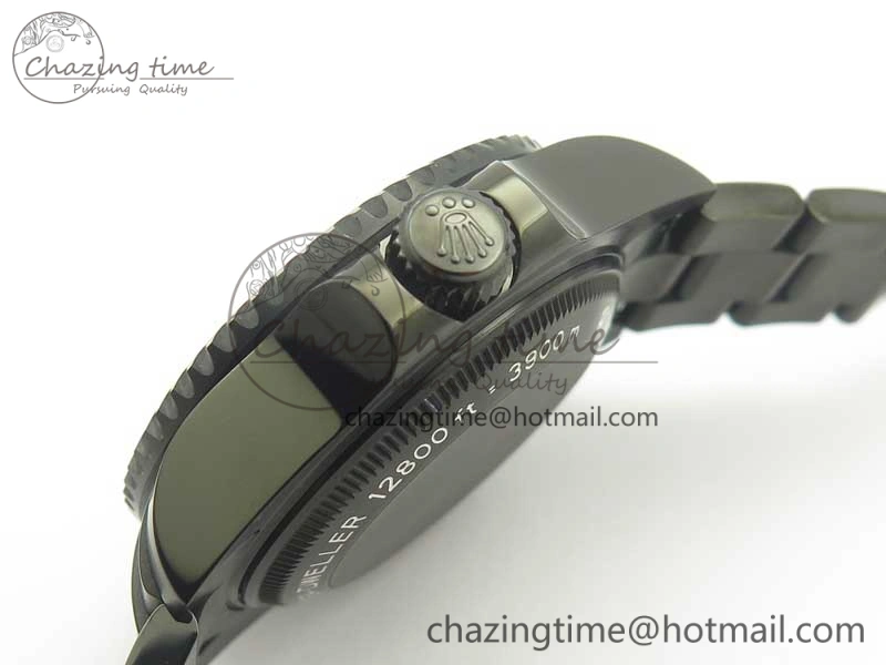 Sea-Dweller 116660 Ember PVD VRF Best Edition Black Dial on SS Bracelet A2836 MAX