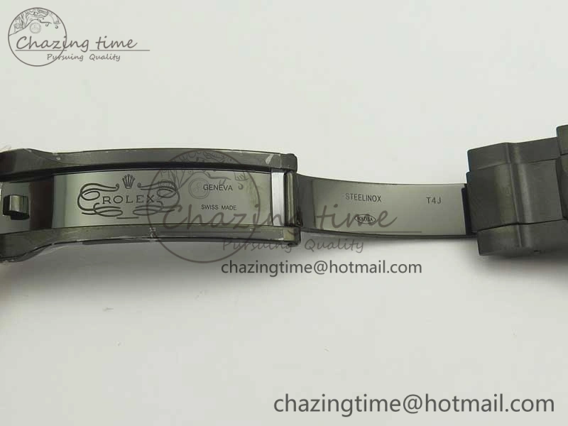 Sea-Dweller 116660 Ember PVD VRF Best Edition Black Dial on SS Bracelet A2836 MAX