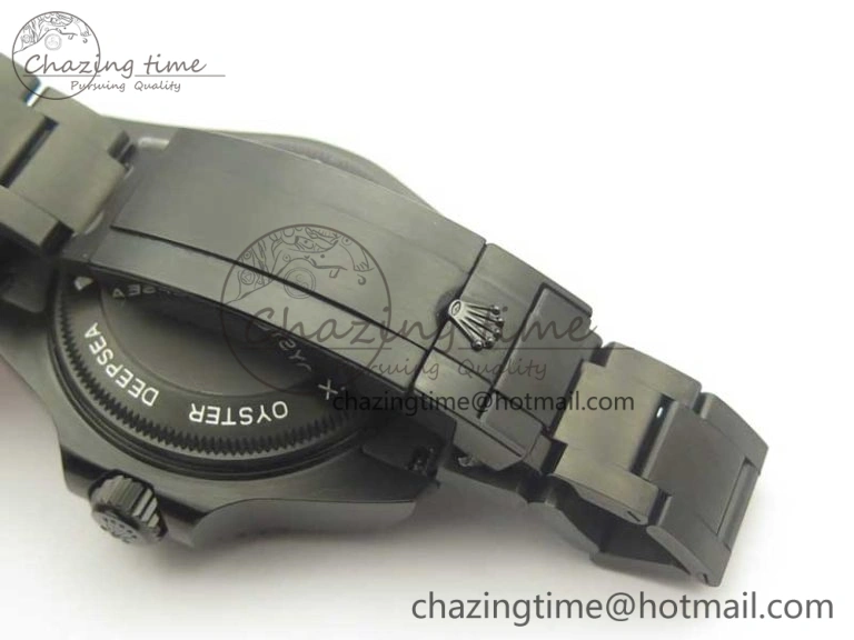 Sea-Dweller 116660 Ember PVD VRF Best Edition Black Dial on SS Bracelet A2836 MAX
