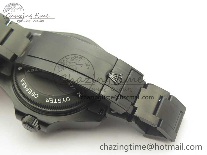 Sea-Dweller 116660 Ember PVD VRF Best Edition Black Dial on SS Bracelet A2836 MAX