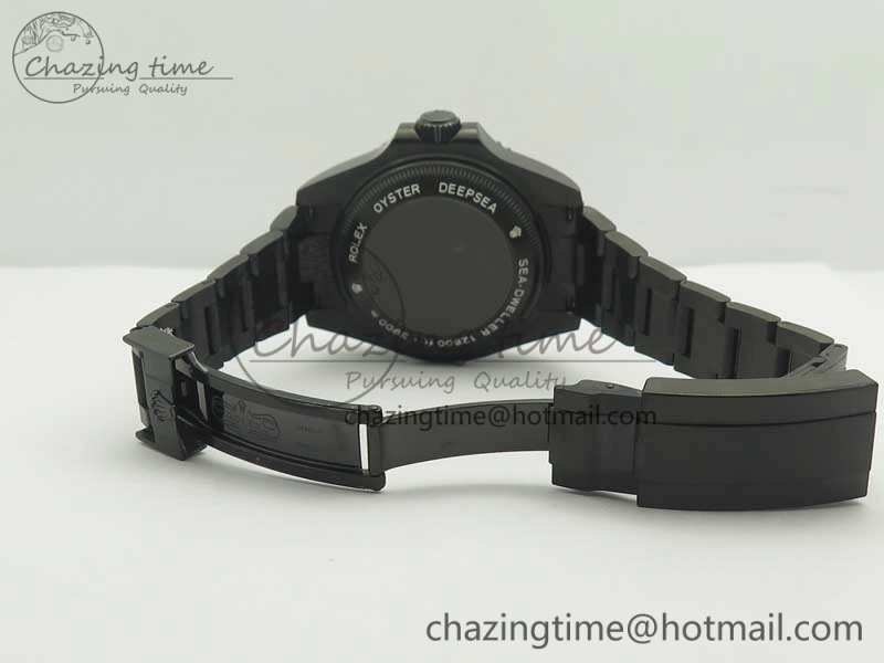 Sea-Dweller 116660 Ember PVD VRF Best Edition Black Dial on SS Bracelet A2836 MAX