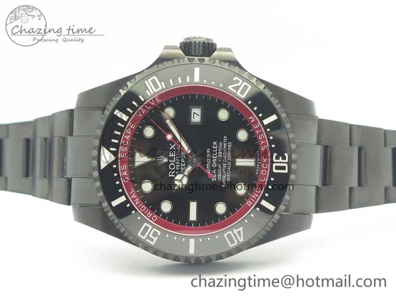 Sea-Dweller 116660 Ember PVD VRF Best Edition Black Dial on SS Bracelet A2836 MAX