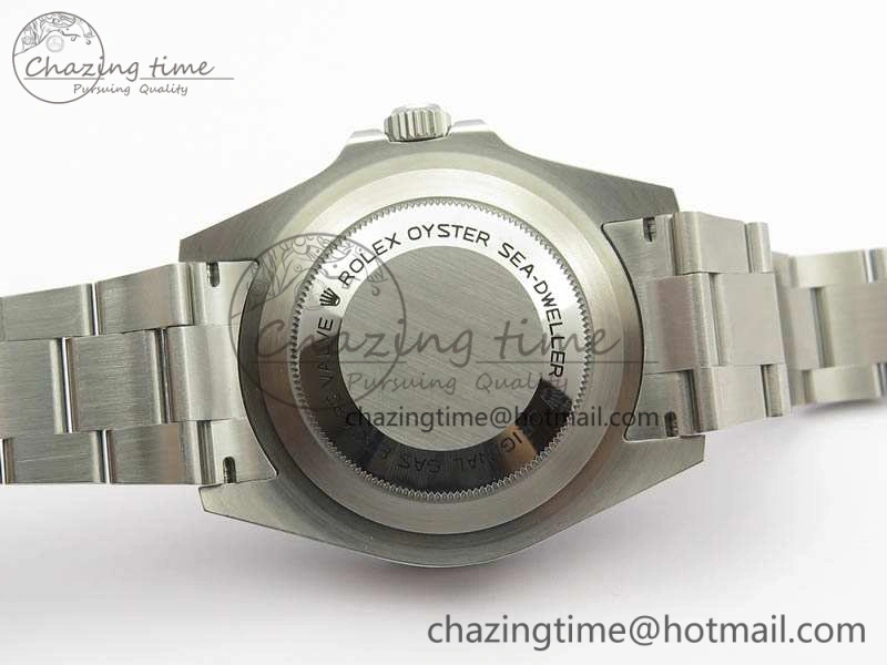 Sea Dweller 126600 2017 43mm SS BP Maker 1:1 Best Edition Black Dial On SS Bracelet A2824