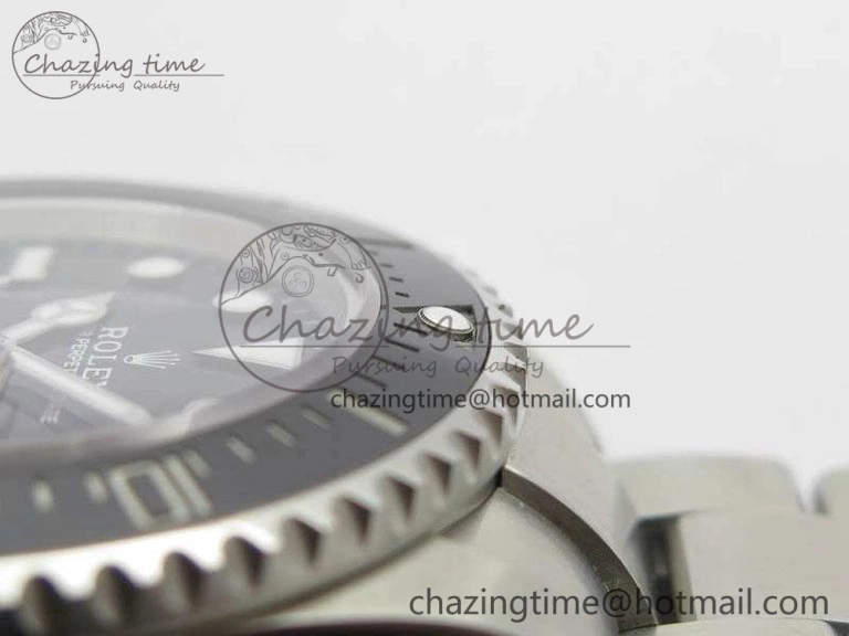 Sea Dweller 126600 2017 43mm SS BP Maker 1:1 Best Edition Black Dial On SS Bracelet A2824