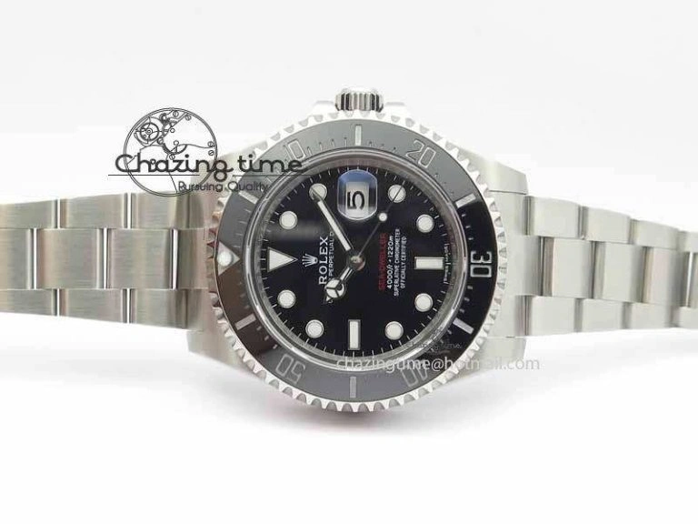 Sea Dweller 126600 43mm SS BP Maker Black Dial On SS Bracelet A2813